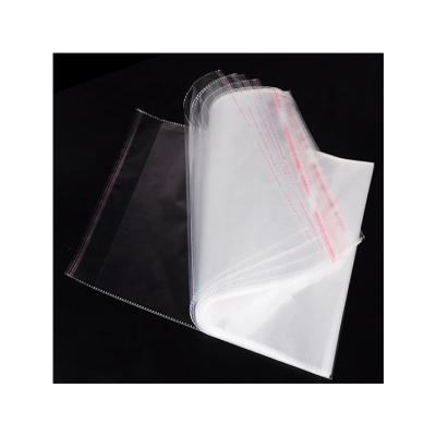 China Factory Direct Sales Moisture Proof Widely Packing Adhesive Pen Opp Plastic Side Gusset Used Clear Bag for sale