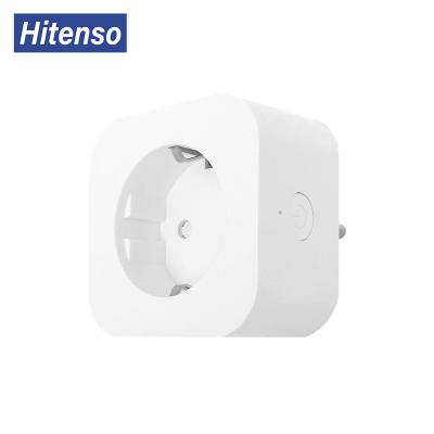 China OEM Eu Plug 16a Life Tuya Square EU Plug Naten Outdoor Housing Residential/Multi-Purpose Wi-Fi Smart Smart Socket Remote Control No Hub Required for sale