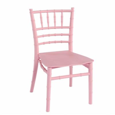 China Party\dining best price stackable kids kids chiavari plastic dining chair for sale