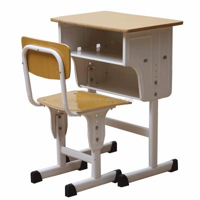 China Modern Student School Single Study Desk and Chair for sale