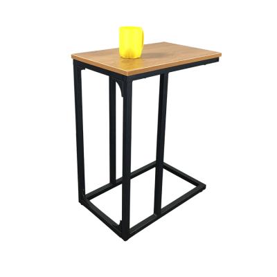 China Free Sample Foldable Black Tempered Modern Metal Top Coffee Table for sale