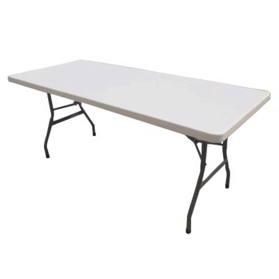 China Plastic Folding Tables Modern Outdoor Wedding Factory HDPE Folding Table for sale