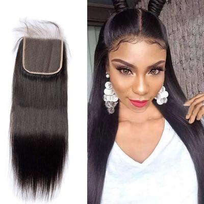 China Low Price Baby Hair 5x5 HD Lace Closure Wholesale Straight Stocked Swiss Straight Wigs for sale