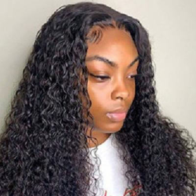 China Latest 24 Inch Reusable Spanish 16 Short Synthetic Black Lace Front Woman Human Hair Brazilian HD Wigs Long Curly for sale