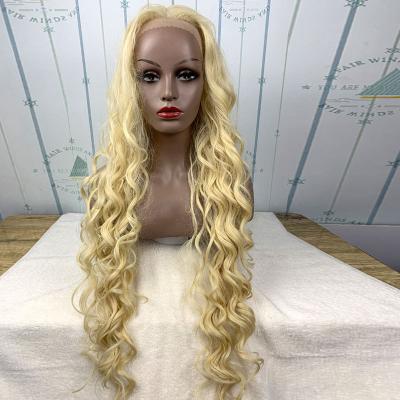 China Natural Suitability HD Full Lace 613 Original Transparent Brazilian Brazilian Water Wave Hair Russian Curly Wig for sale