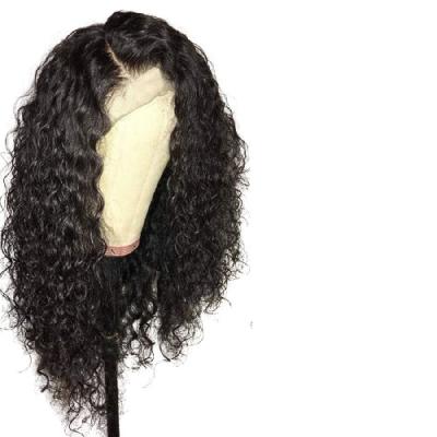 China Newest Cheap Soft Classic Long Curly Lace Front Women Silky Synthetic South Africa Long Hair Wig for sale