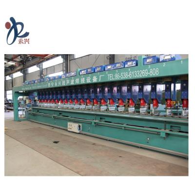 China Ultrasonic Welding Automatic Geocell Welding Production Line for sale