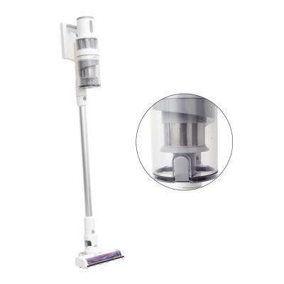 China Hotel Strong Suction Rod Cordless Vacuum Cleaner , 45min Operation Long Time Removable Battery for sale