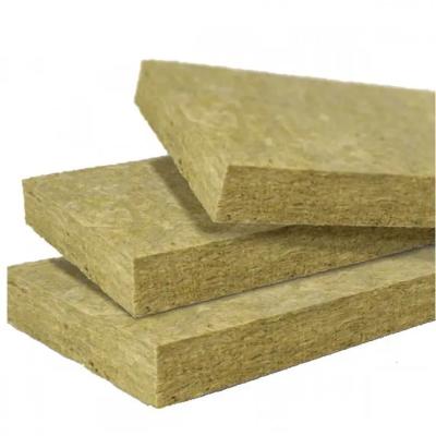 China Yellow Rockwool Sound Absorbing Panels Rockwool Sound Absorber Slab ISO9001 for sale