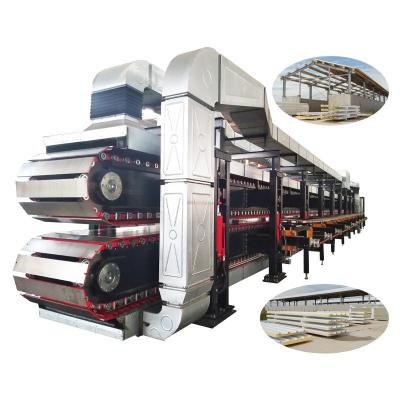 China Fast Industrial Rock Wool Board Manufacturing Equipment For 1200-2400 Mm Length And 50 M Length for sale