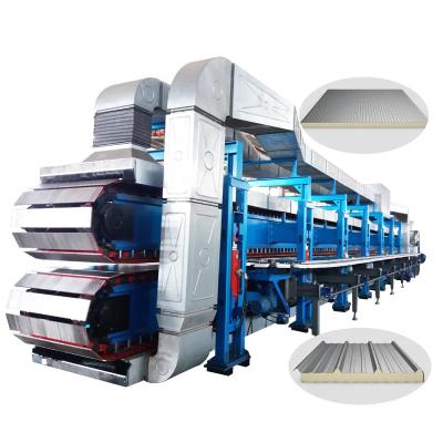 China 1200-2400 Mm Product Length Mineral Wool Sandwich Panel Production Line High Capacity 1000 Kg/h Capacity for sale