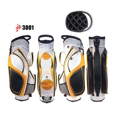 China Nylon Custom Logo 14 Ways Embroidery Lightweight Golf Cart Bag for sale