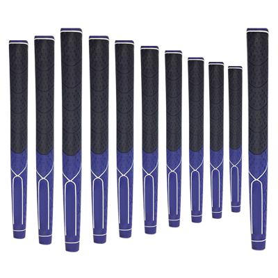 China High Quality PU+Rubber 2 Color Rubber Putter Golf Grip for sale