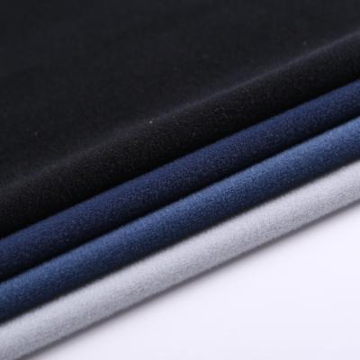 China Shrink-Resistant 100% Polyester Shiny Knit Brushed Poly Super Velvet / Velor Fabric for sale