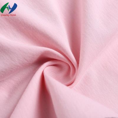 China Online shopping Shrink-resistant fabrics plain dyed jersey polyester cotton knit fabric for sale for sale