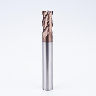 China CNC Endmill Radius Milling Cutter Corner Cutters Processing For Mill Machine Solid Carbide End Mill CNC Cut Bit for sale