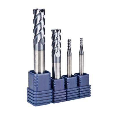 China Hot New CNC Process Items End Mill Suppliers Multitunctional Milling Cutter End Mill Carbide 4 Flute 4 Flute for sale