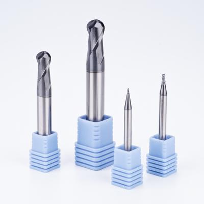 China Carbide Milling Cutter Ball Nose End Mills Cut Carbide End Mill CNC Processing Cut Carbide Bit Cutter for sale