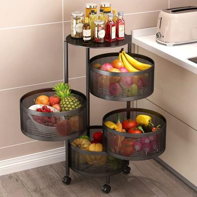 China High Quality Sustainable Kitchen Storage Racks Stainless Steel Racks And 360 Degree Rotation Storage Racks for sale