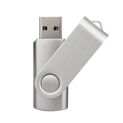 China Fast Speed ​​Data Saving Factory Flashdisk Rotate USB Flash Drive 64GB Plastic Housing for sale