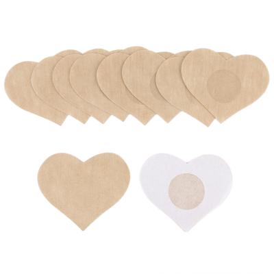 China Nylon Disposable Pads Nipple Covers Self Adhesive Women Breast Petals Female Stickers For Nipples On Chest for sale