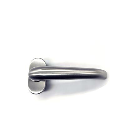 China Modern Furnish Customized Sturdy Sanded Metal Interior Design Window And Door Handle For Interior Window Bedroom Window Handle Lock for sale