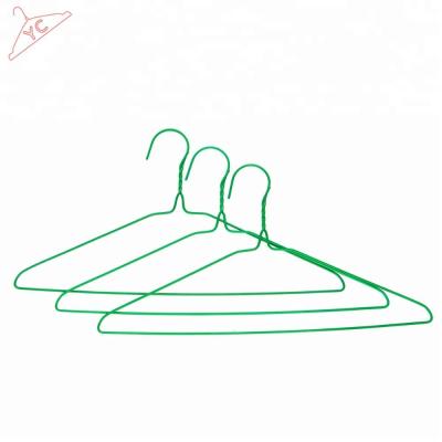 China Amazon Durable Hot Selling Multifunctional Metal PE Coated Metal Wire Hanger for sale