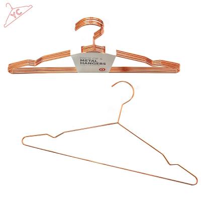 China 42*20cm Round High Intensity Steel Hanger Metal Wire Hanger Wholesale Capacity Durable/Eco-friendly/Rustproof/High Weight for sale