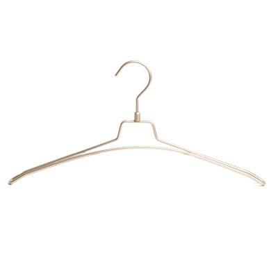 China Good Design Durable Metal Bead YC Wire Metal Body Nickel Plated Hanger For Clothes for sale