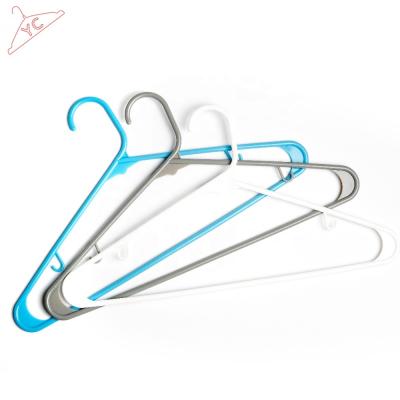 China New YC Durable Ideal Multifunctional PP Plastic Clothing Hangers for sale