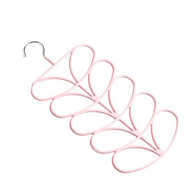 China Good Quality Durable Wholesale Natural Premium 10 Holes Flower Scarf Hanger for sale