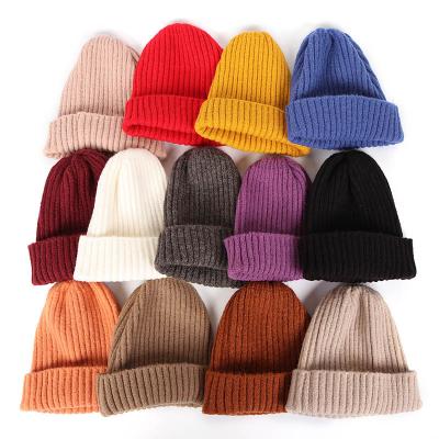 China 2021 New JOINT Women's Custom Logo Hats Autumn Plain Spring Winter Hat Beanies Warm Outdoor Knitted Hat For Female for sale