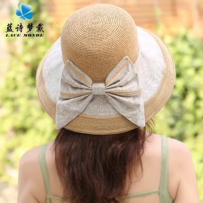 China Japanese Style Japanese Style Sunscreen Sunscreen Image Fisherman Sun Hat Female Korean Fashion Casual Straw Hat Surf for sale