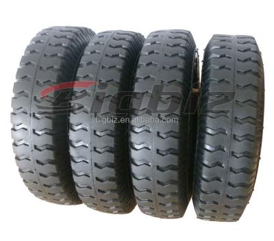 China 4 inch tread rubber rubber wheel, 2.80/2.50-4 small rubber wheel for sale