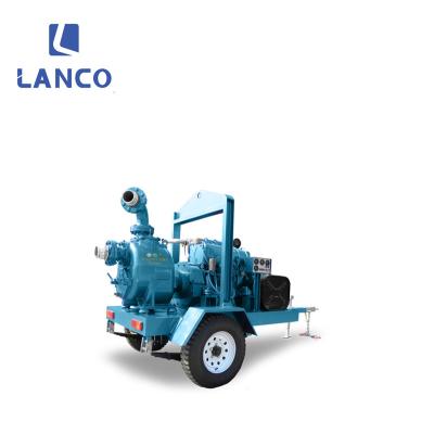 China High Suction P Series Self Priming Diesel Engine Driven Agricultural Irrigation Centrifugal Water Pump for sale