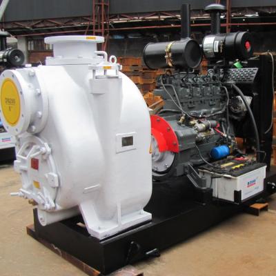 China Drinking Water Treatment Water Pumps Self Priming Centrifugal Sewage Pump With Diesel Engine for sale