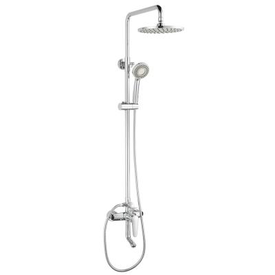 China Modern 360 Degree Rotate Bath Shower Faucet With Adjustable Headshower for sale