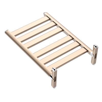 China Heater Good Quality Aluminum Folding Dish Rack Shelf Hanger Foldable Drying Towel Rack With Great Price for sale