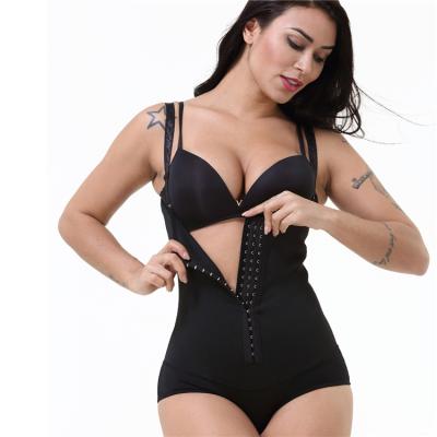 China Fashion Waist Trainer Cincher Shapewear Vest For Women Underbust Corset Body Shaper Antibacterial Tank Top With Hooks colombiana de fajas for sale