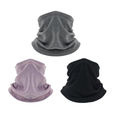 China Custom Tube Ski Fleece Neck Bandana Winter Merino Wool Fashion Fashinable Multifunctional Bandana Headwear for sale