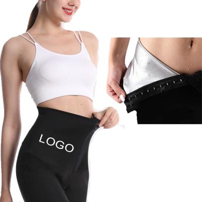 China Antibacterial Neoprene Slimming Fitness Waist Trainer Leggings Seamless Yoga Workout High Waist Butt Lifter Sweat Women for sale