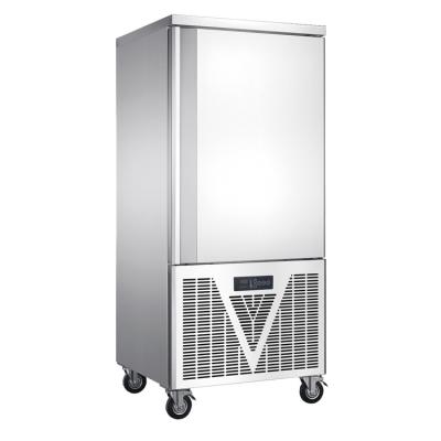 China Single-temperature 15 trays blow out refrigerator freezer shock freezer factory wholesale price for sale