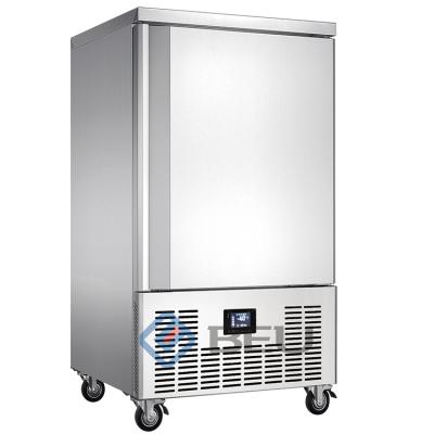 China Single-temperature 15 Trays China Manufacturer Commercial Shock Chiller Blast Freezer for sale