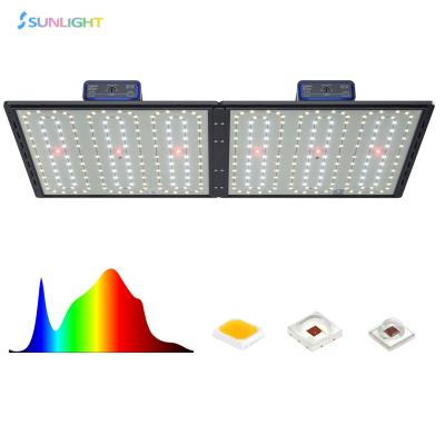 China Hot sales button dimming full spectrum indoor sunlight grow light plant led grow light kits lm301b 1000w led grow light UV IR bar for plants for sale