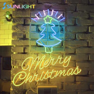 China Customization eco-friendly luz support sunlight neon sign china neon sign led lights custom christmas sign for sale