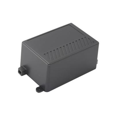 China Junction Box Shenzhen Factory ABS Injection Plastic Box Small Enclosure Black Electronic Junction Box for sale