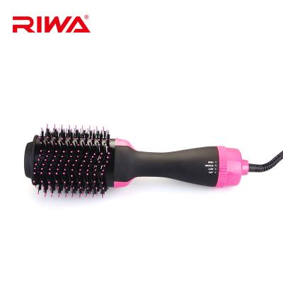 China Ionic Hot Product 3 in 1 Multifunctional Airbrush Hair Volumizer Hot Styler One Step Hair Dryer for sale