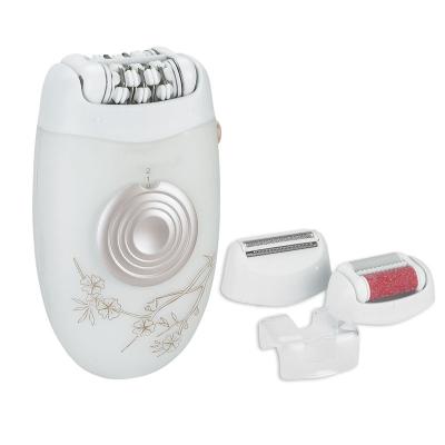 China Best Selling Multi Functional Hair Remover Hair Razor Battery Operated Lady Vibrating Epilator for sale