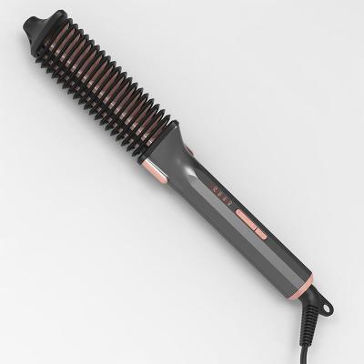 China Compact New Arrival Professional Temperature Adjust Straight Hair Straightening Comb for sale