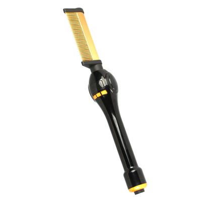 China High Heat Press Comb Portable Hair Comb Professional Fast Electric Hair Straightener Brush for sale